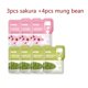 thumbnail image 1 of LAIKOU 7 Uds Japón Sakura mascarilla de barro limpieza blanqueamiento hidratante Control de aceite antienvejecimiento mascarilla de arcilla paquetes cuidado de la piel Facial Tan Jianjun  unisex, 1 of 2