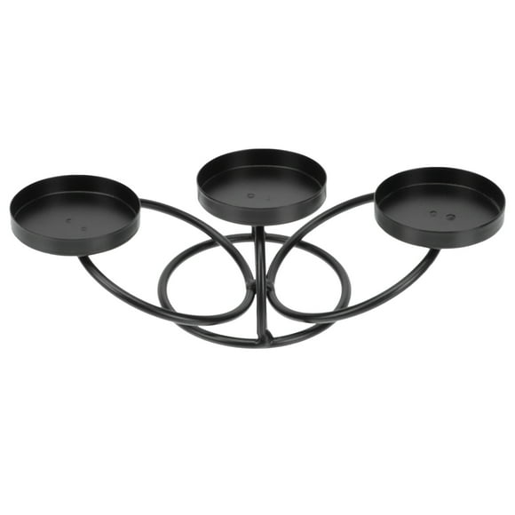 1pc Artistic Decorative Iron Work Candle Holder for Home Party Decoration