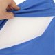 thumbnail image 3 of Blue Body Side Wedge Pillow with Hidden Zipper PU Leather Incline Side Wedge Pillow for Adults Side Sleeper Pregnancy Belly 50x25x15cm, 3 of 4