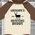thumbnail image 4 of Inktastic Bow Hunter Grandpa Hunting Buddy Boys Long Sleeve Baby Bodysuit, 4 of 5