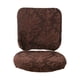 thumbnail image 4 of Funda elástica para silla de oficina, extraíble, lavable y giratoria. Marron oscuro, 4 of 8