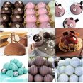 thumbnail image 5 of Moldes para hornear MACHAO para hacer bombas de chocolate caliente azul paquete de 2, 5 of 5