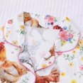 thumbnail image 5 of Ruimatai Women's Summer Pajama Set Short Sleeve Button Down Shirt and Shorts Comfy Casual Loungewear Outfit Printed Sleepwear, 5 of 9