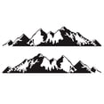 thumbnail image 3 of 2× Mountain Vinyl Decal Stickers for Campers RVs Kayak Vans SUV Car Door Decals, 3 of 6