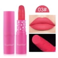 thumbnail image 2 of Rouges à Lèvres pour Femmes 9 Couleurs Rouge à Lèvres Naturel Nude Rouge à Lèvres Lisse Teinture 24 Heures Longue Durée Gloss Rouge à Lèvres pour Maquillage, 2 of 9