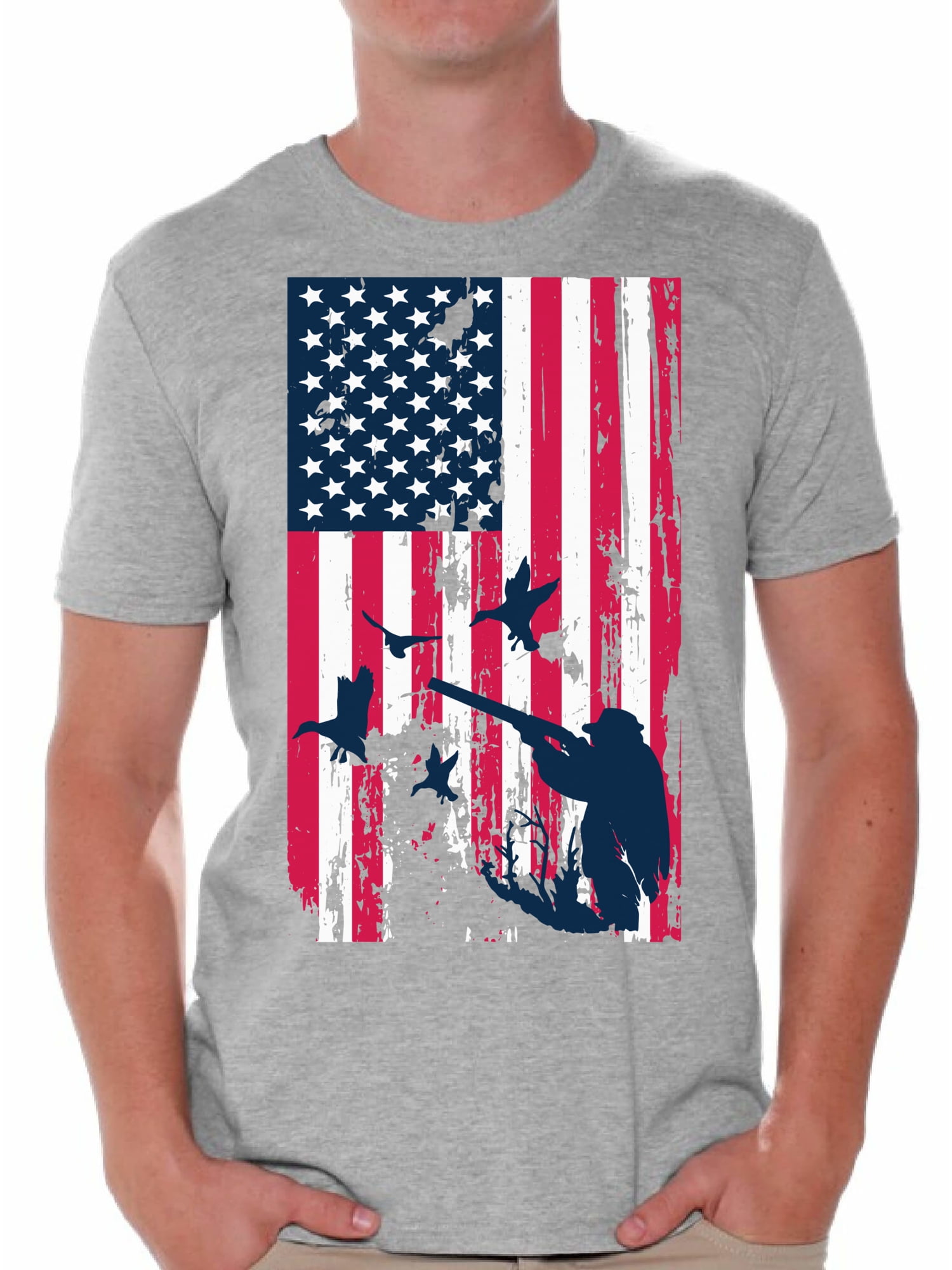 Archery Shirt Bear Lover Shirt for Hunters Distressed USA Flag Bear Hunting Shirt Hunting Gifts