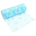 thumbnail image 2 of Tulle Rolls, Blue Tulle Multipurpose Shiny Glitter  For Wedding For Bench Bows For Party, 2 of 8