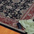 thumbnail image 2 of Ladole Rugs Traditional Vintage Beautiful Soft Indoor Runner Area Rug Carpet for Bedroom, Living Room, Dining Room in Black-Red, 5x8(5'3" x 7'6", 160cm x 230cm), 2 of 4