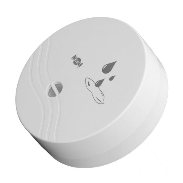 Detector De Fugas De Agua, Alarma De Audio De 100 DB Con Sensor De Fugas De Agua ABS De Respuesta Rápida Para Sótano
