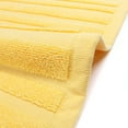 thumbnail image 2 of SEMAXE Yellow 100% Cotton Bath Mat Set， 2 Pack 19x30 Inches Floor Towel., 2 of 8