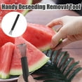 thumbnail image 2 of Maojin Herramienta para cortar sandías,cortador de sandías y rebanadoras de frutas,herramienta portátil de extracción de semillas para quitar semillas de sandía para cocina, 2 of 8