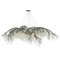 thumbnail image 4 of Golden Lighting Autumn Twilight 24-Light Chandelier in Black Iron, 4 of 5