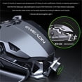 thumbnail image 4 of XXPLKPFA MK500 Wired Gaming Mouse, Gaming Mechanical for PC Desktop and Multi-Device, Hardware Macro Programming - 12800DPI - Adjustable Tail, Individual Fire Buttons, Optical Chip, 4 of 8