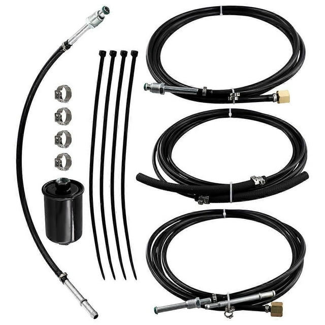 1Set Complete Nylon Fuel Line Replacement Kit for Gas Trucks 1988-1997
