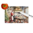 thumbnail image 4 of Cookies with Santa Claus Glass Cutting Board Large 12 in x 15 in, 4 of 5