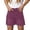 Purple, variant on Women's Pants, Women's Casual Pants for Home Leisure Lightweight Summer Shorts with Ripped Design and Practical Pockets Comfort and Relaxed Style Orange L