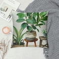 thumbnail image 2 of Qinduosi Green Botanical Plant Throw Pillow Covers Inch Bless This Home Sweet Home Boho Greenery Spring Outdoor Decor Set of  Farmhouse Decorative Throw Pillows Cases for Couch Sofa Decor, 2 of 5