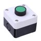 thumbnail image 4 of Caja de control de un botón con interruptor de botón verde resistente a la intemperie para abridor de puerta, 4 of 5