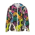 thumbnail image 1 of Disketp Colorful Pug for Men's Sun Protection Hoodie Performance Long Sleeve Fishing Outdoor Lightweight-XX-Large, 1 of 7
