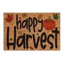 Fall Welcome Mat,Pumpkin Doormat Thanksgiving Pumpkin Entrance Welcome Mat Front Door Fall Entrance Home Kitchen Rug Non-Slip Outdoor Indoor Welcome Doormat,Funny Rugs,16x24 Inch