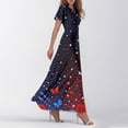 4th Of July Outfits for Women Independence Day Flag Print Dress Trendy ...