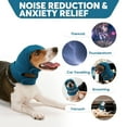 thumbnail image 5 of Calming Hoodie Dog Ear Covers-No Shake Hematomas Ear Wraps for Dogs, Adjustable Head Wrap Muffs Noise Cancelling Protector, Anxiety Relief, Fireworks & Grooming Bathing, M, 5 of 5