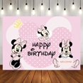 thumbnail image 1 of Disney Minnie Mickey Mickey Mouse Custom Background Wedding Decoration Party Backdrops Children's Birthday Decorations Photozone120x80cm&Other Gao Jinjia LED, 1 of 2