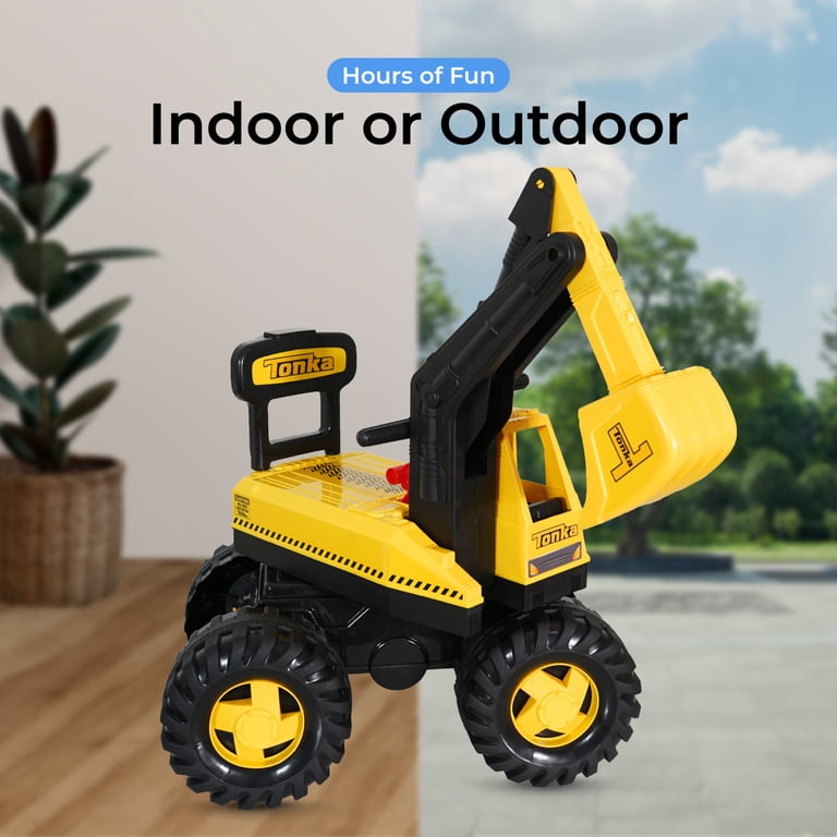 Tonka Excavator Foot-to-Floor Ride-On for Toddlers photo 4