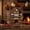 A, variant on Fall Harvest Light Up House Set,7.5" Resin Pumpkin Cottage Figurines with LED Lights for Autumn and Thanksgiving Decor(B)