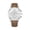 F, variant on NovaStitch Watches for Men Ultra Thin Large Face Casual Day Watch Leather Band Japan Quartz Movement Analog Display Fashion Daily Wear Gift for Men