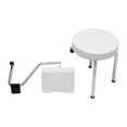 thumbnail image 6 of Miumaeov Pedicure Foot Rest Manicure Stool Salon Beauty Stool Freestanding Salon Chair, 6 of 12