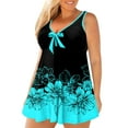 thumbnail image 2 of PALACLOTH Women Swim Dress Tummy Control Plus Size Swimming Bathing Suit, 2 of 4