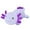 Purple, variant on Stuffed Animal Plush Toy,Cute Soft Salamander Plush Pillow,Kawaii Plushies Doll Toy for Kids Adult(Blue)