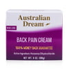 Australian Dream Back Pain Cream - For Neck, Body, Muscle Aches, or Back Pain - 9 Oz Jar