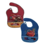 Disney Cars "On Fire" 2-Pack Waterproof Bibs