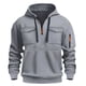 thumbnail image 3 of WILLBEST Sudaderas En Pareja Sudadera con Capucha y Cremallera para Hombre, con Bolsillo, Informal, Forrada, Cómoda y Ligera, Ropa Deportiva para Exteriores Grande, 3 of 8