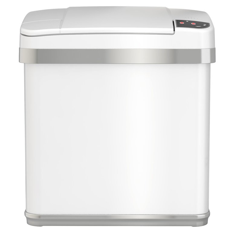 2.5 Gallon / 9.5 Liter Stainless Steel Sensor Bathroom Trash Can (2-Pa –  iTouchless Housewares and Products Inc.