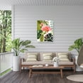 thumbnail image 5 of Victoria Borges 'Flamingo Forest I' Outdoor Canvas 47x47, 5 of 5