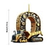 thumbnail image 3 of 26 Letters Building Vehicle Christmas Decorations Christmas Tree Pendants, 3 of 5