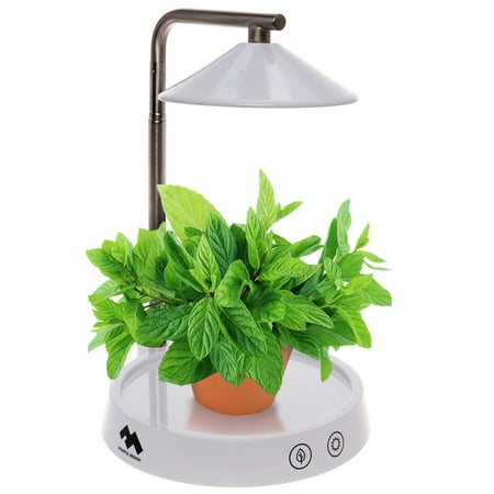 Mindful Design Multi LED Indoor Herb Garden - Grow Light for Plants & (Best Led Grow Lights For Herbs)