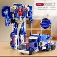 thumbnail image 2 of Transformation Car Anime Robot Model One Step Deformation Robot Toy Kid Puzzle Toy Deformation Car Action Figure Model, 2 of 5