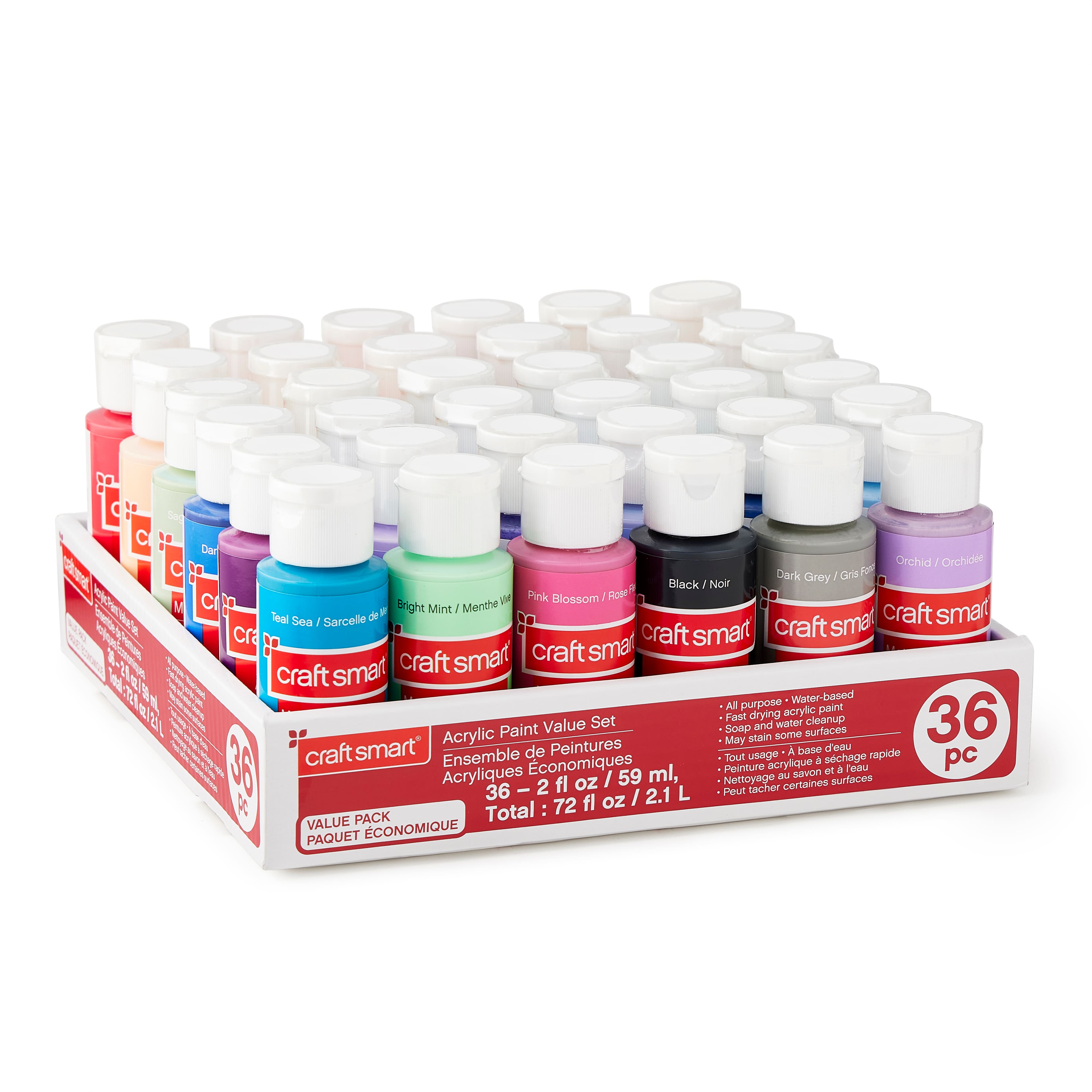 Craft Smart 36-Color Acrylic Paint Set photo 7