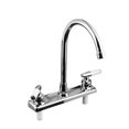 thumbnail image 1 of Robinet de Cuisine RV / Moteur et Mobil-Home 2 Trous 2 Poignées Robinet Mitigeur Lavabo, 1 of 9
