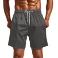 thumbnail image 2 of OHGOD Shorts Men Casual, Men Casual Shorts, Mens Stretch Waist Cargo Shorts, 1 * Man Shorts - Gray - XL, 2 of 9