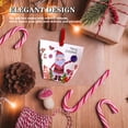 thumbnail image 3 of Wosthever 20 piezas Cajas de regalo de Navidad Caja de dulces de Papá Noel Forma de estrella Cajas de Feliz Navidad Bolsas para el hogar Año nuevo Kits de decoración para fiestas No.01, 3 of 6