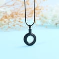 thumbnail image 4 of Circle of Life Necklace for Cremation Ashes Holder Necklace for Ashes of Loved One Pendent for Ashes and Chain Memorial Jewelry, 4 of 5