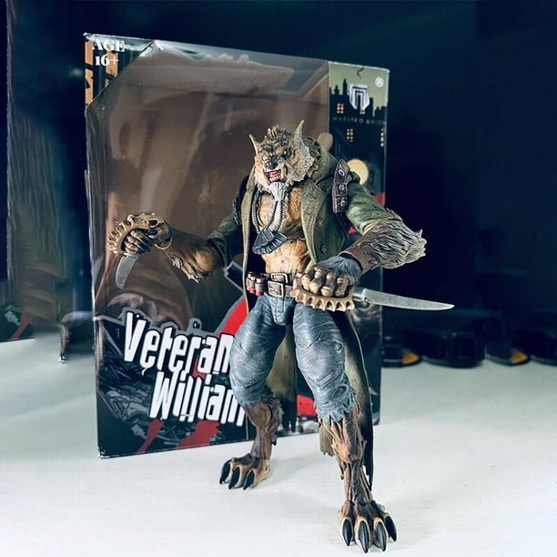 Figura DE ACCIÓN DE Furay Planet Mu-Fp002, muñeco de juguete a escala de hombre lobo, Vereran, William, regalo de cumpleaños, 20cm, 1/12
