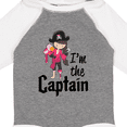 thumbnail image 4 of Inktastic I'm the Captain Pirate Girl Girls Long Sleeve Baby Bodysuit, 4 of 5