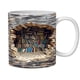 thumbnail image 1 of 3D Ceramic Bookshelf Mug Creative Space Design Multi-purpose Mug, 1 of 2