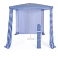 thumbnail image 2 of Cabaña Plegable de Playa Costway 202 x 202 cm Azul Oscuro, 2 of 9